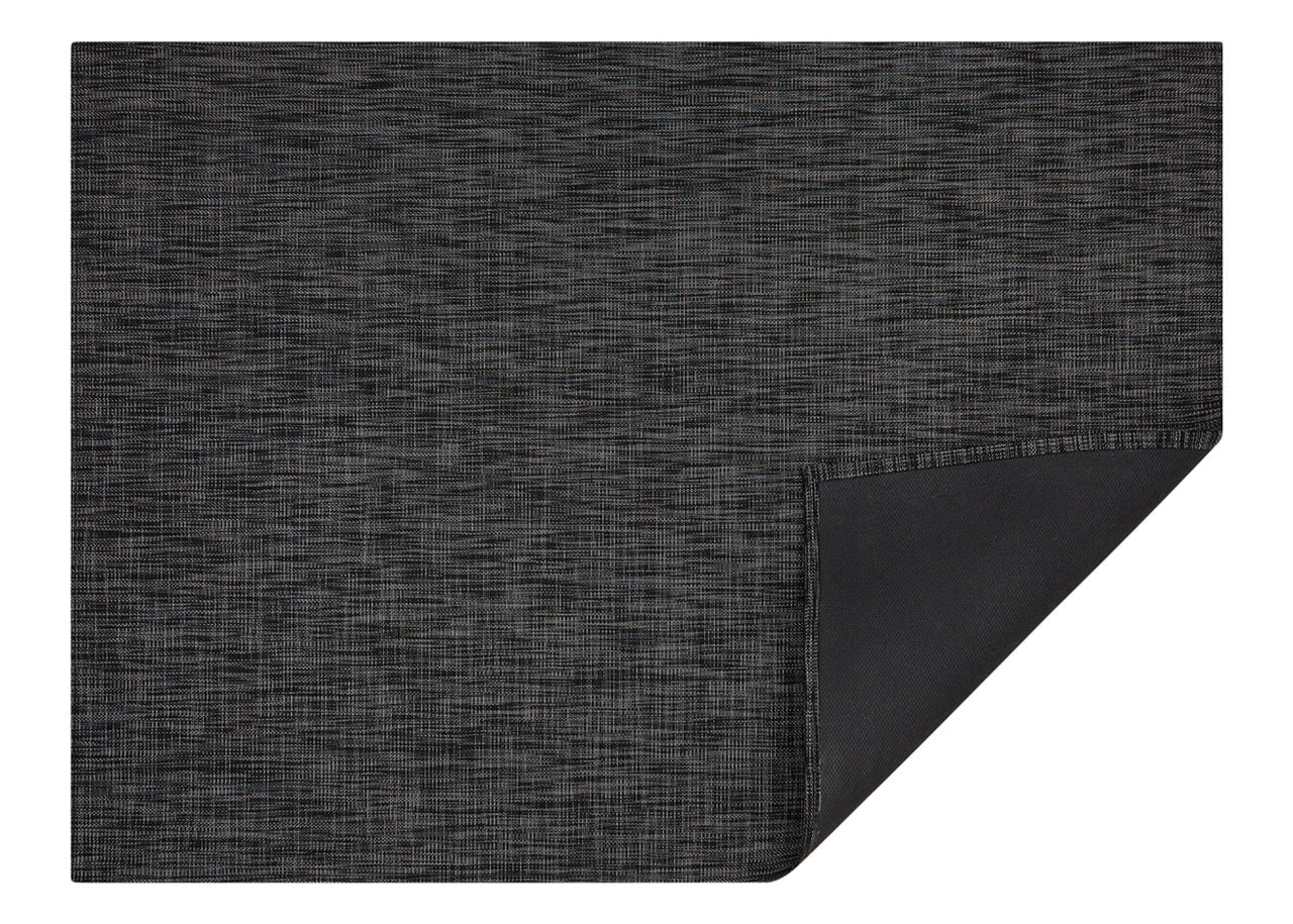 Chilewich Woven Floormat - Ikat - Deep Grey