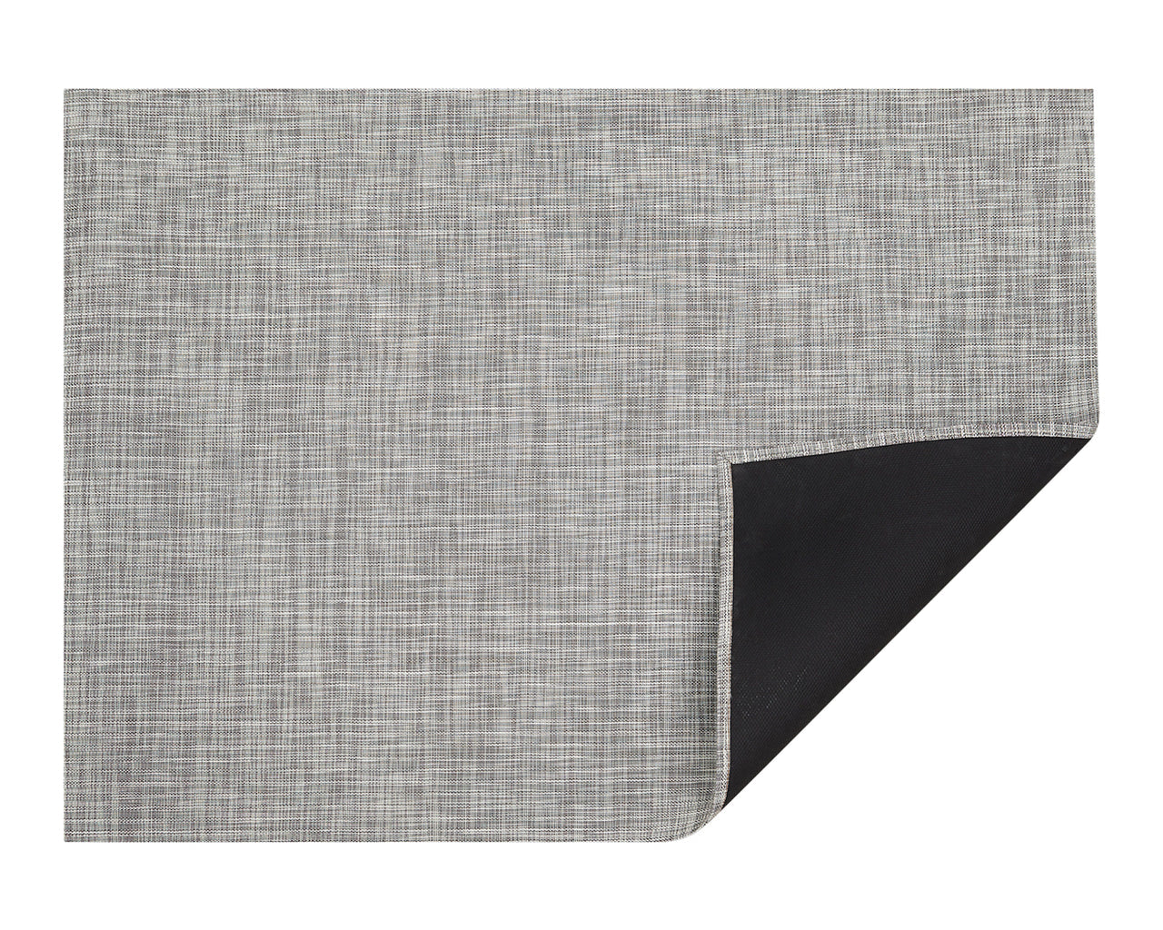 Chilewich Woven Floormat - Ikat - White Silver