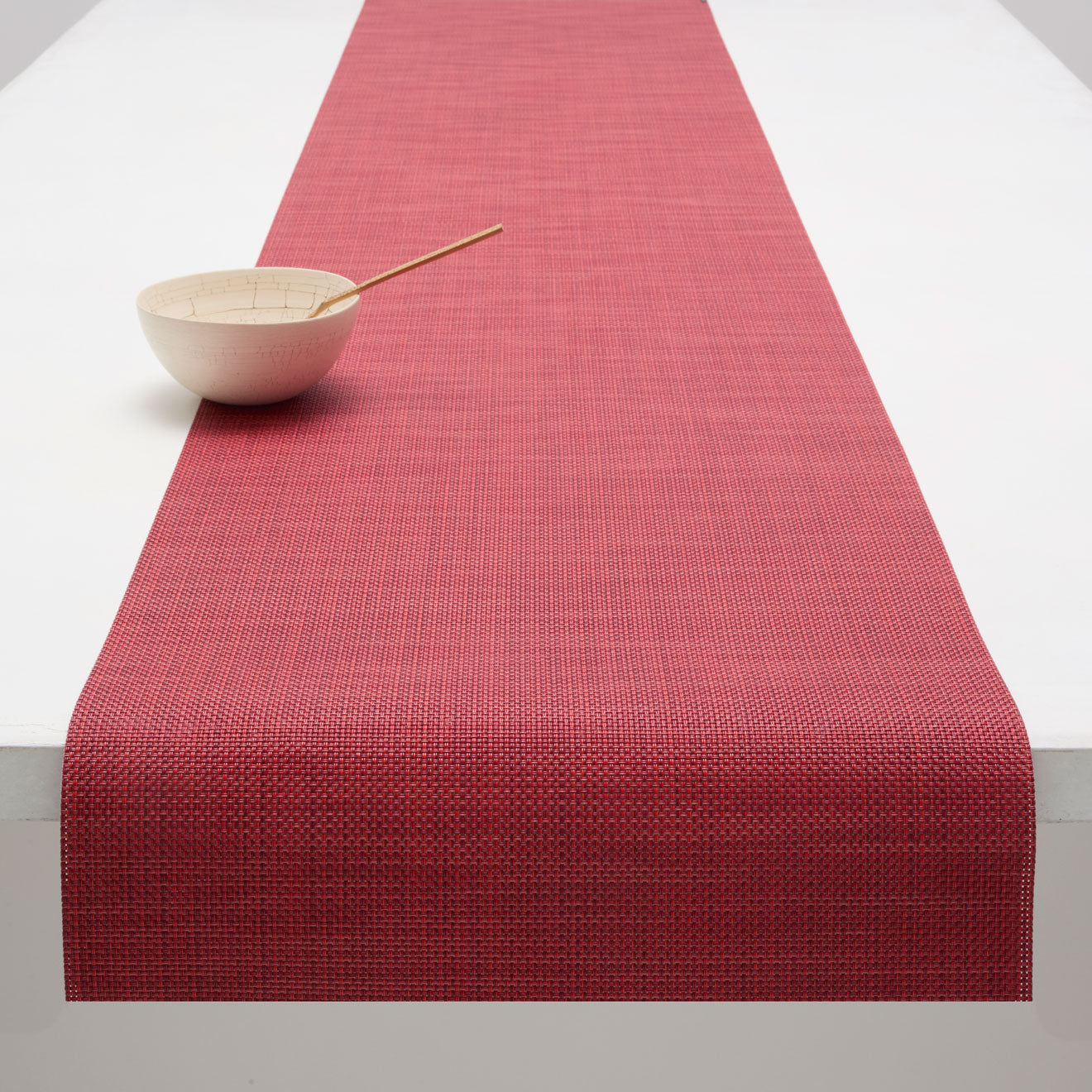 Chilewich Placemat - Mini Basketweave - Scarlet