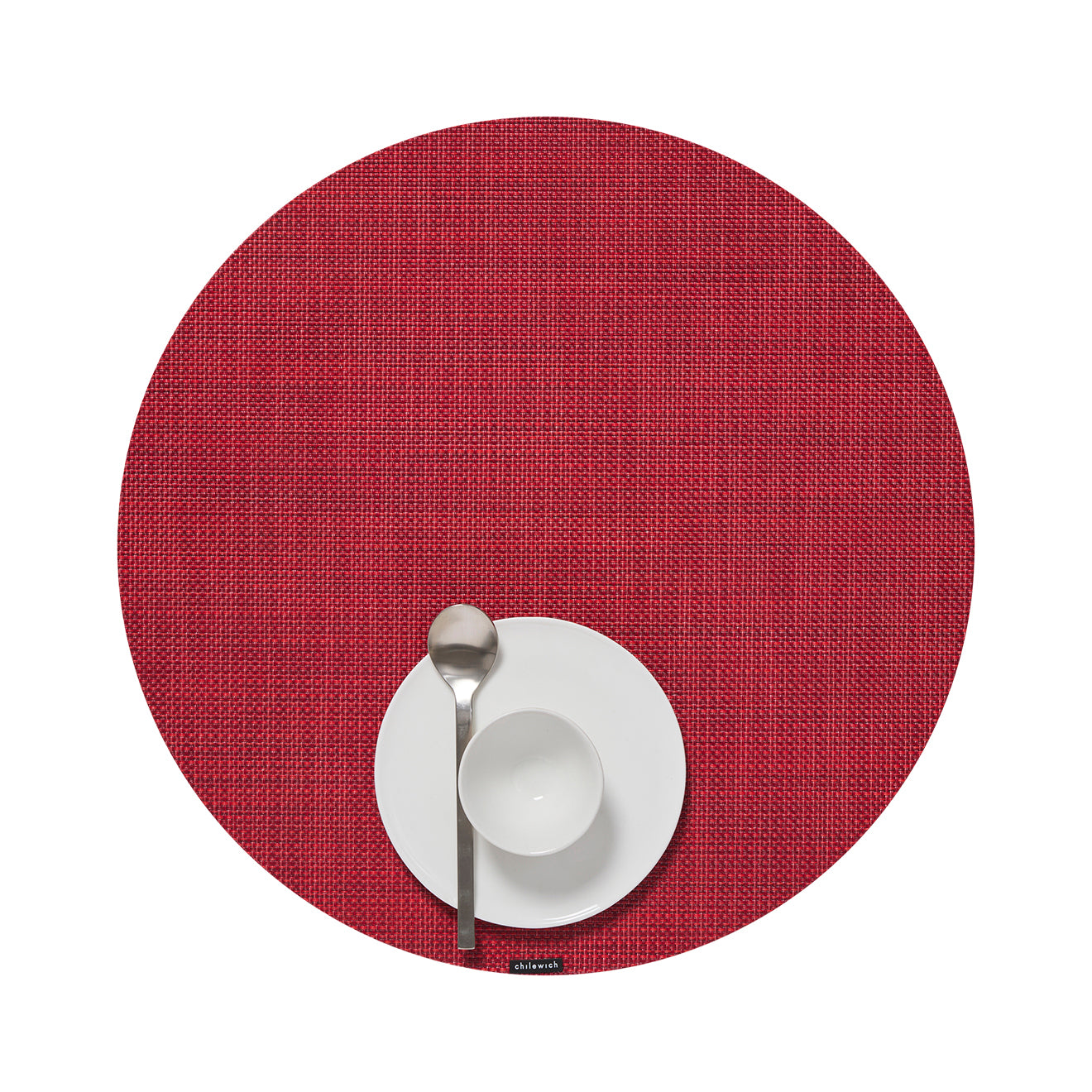 Chilewich Placemat - Mini Basketweave - Scarlet
