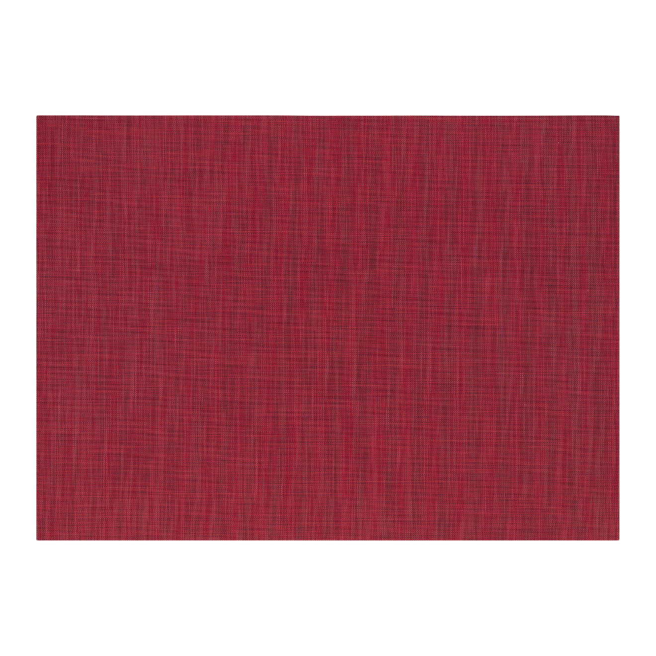 Chilewich Woven Floormat - Mini Basketweave - Scarlet