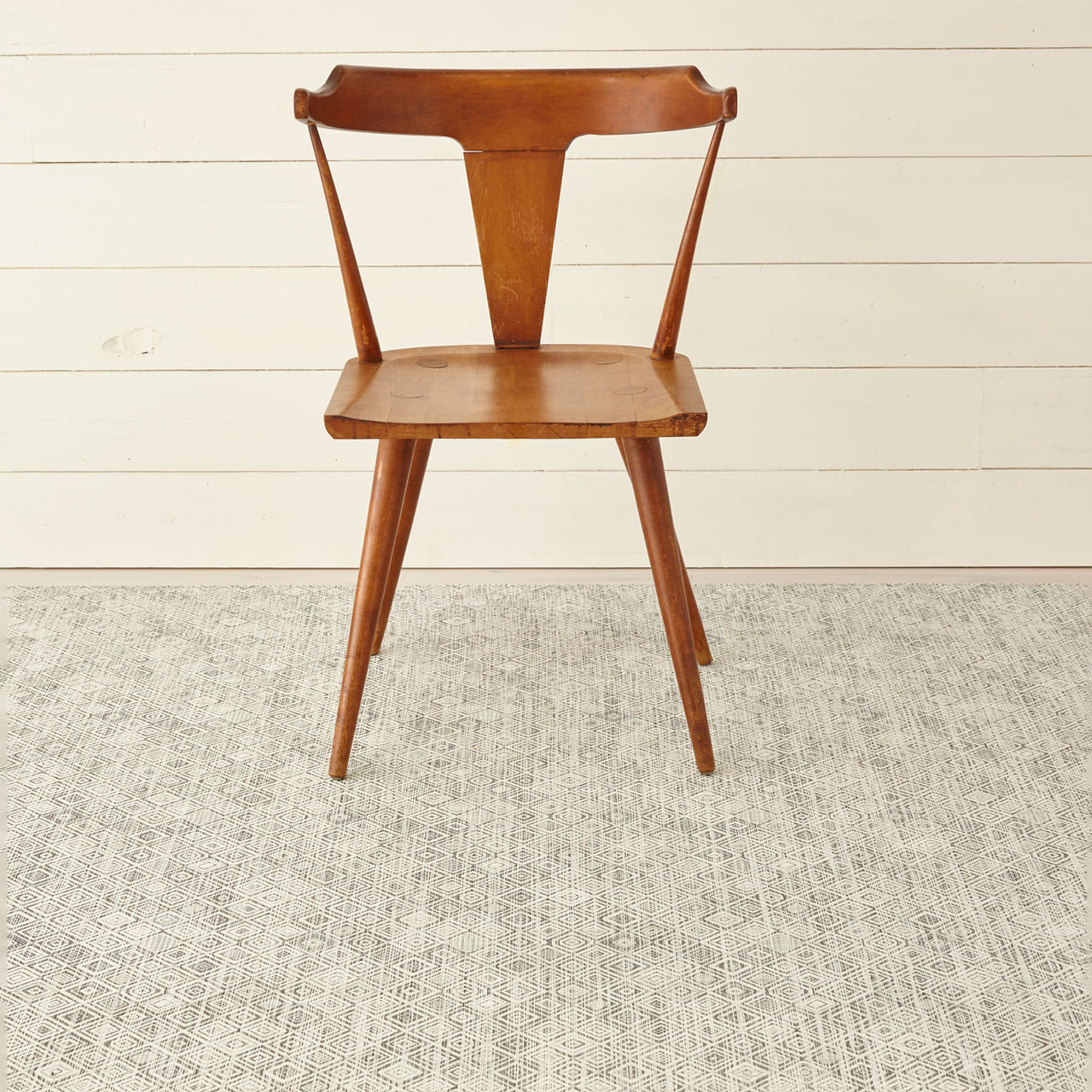 Chilewich Woven Floormat - Mosaic - White Black