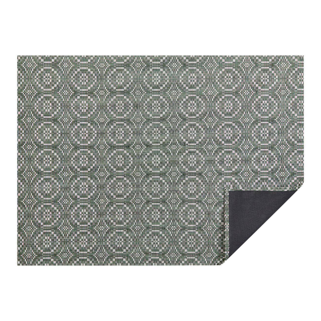 Chilewich Woven Floormat - Overshot - Thyme