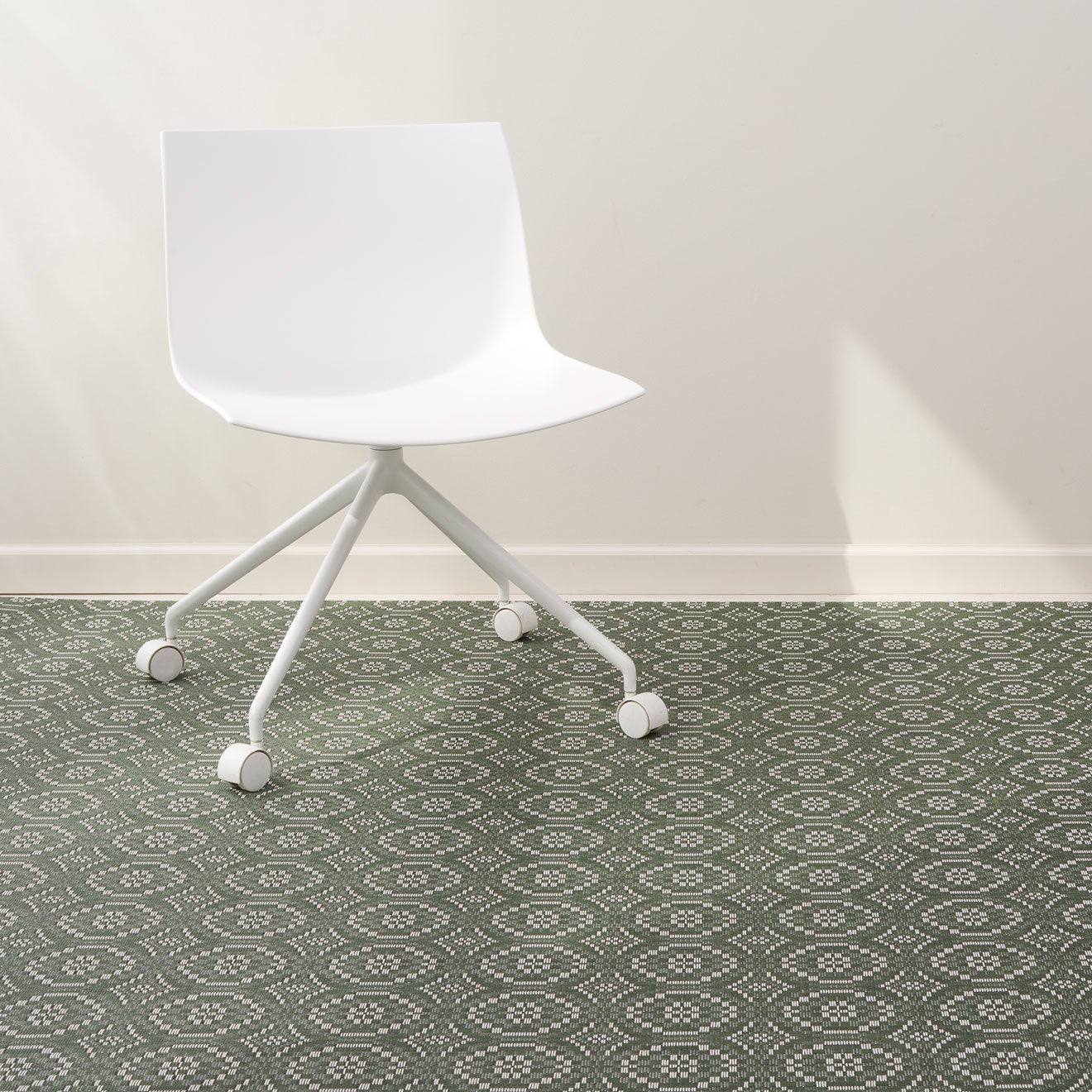 Chilewich Woven Floormat - Overshot - Thyme