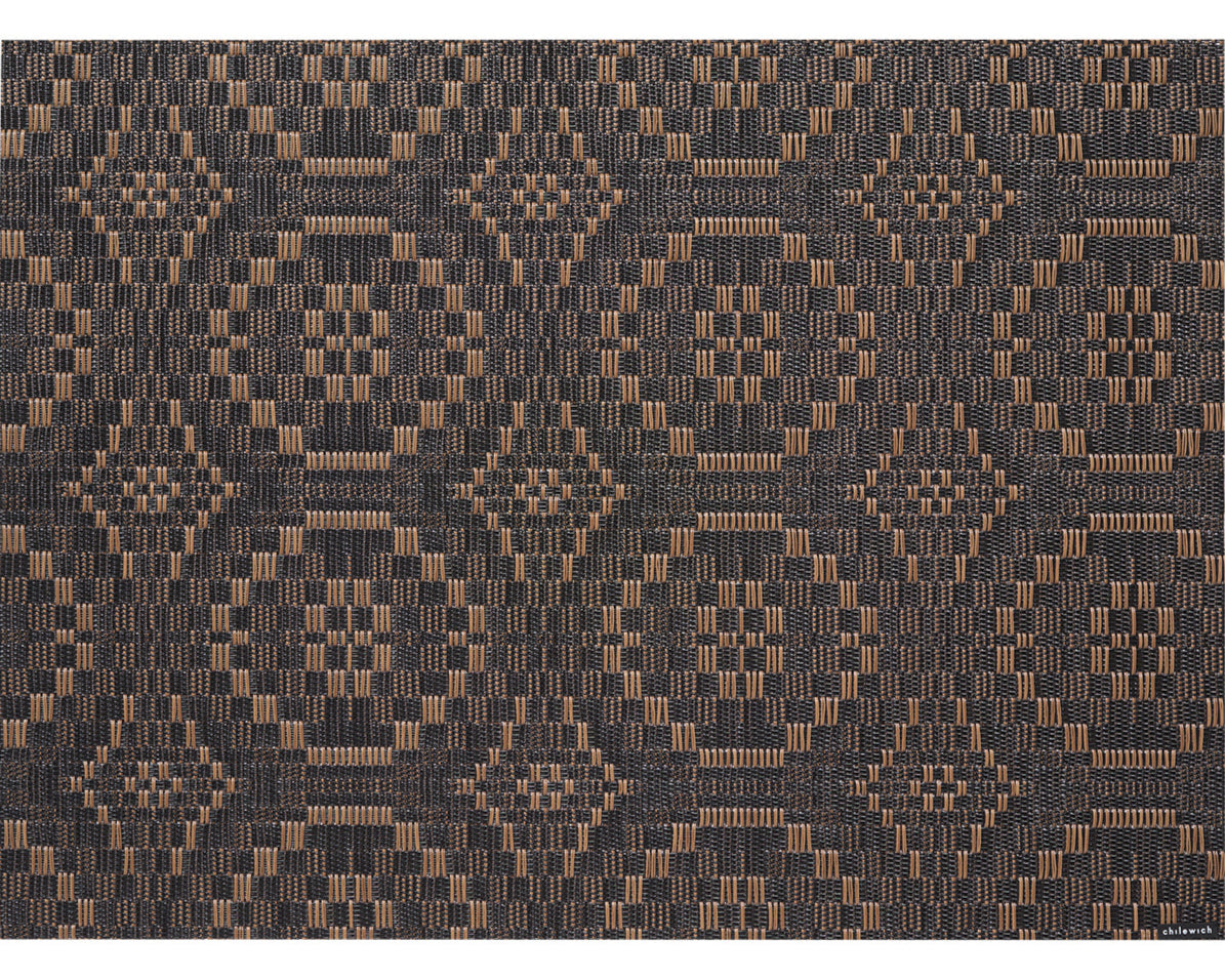 Chilewich Placemat - Overshot - Tiger Eye