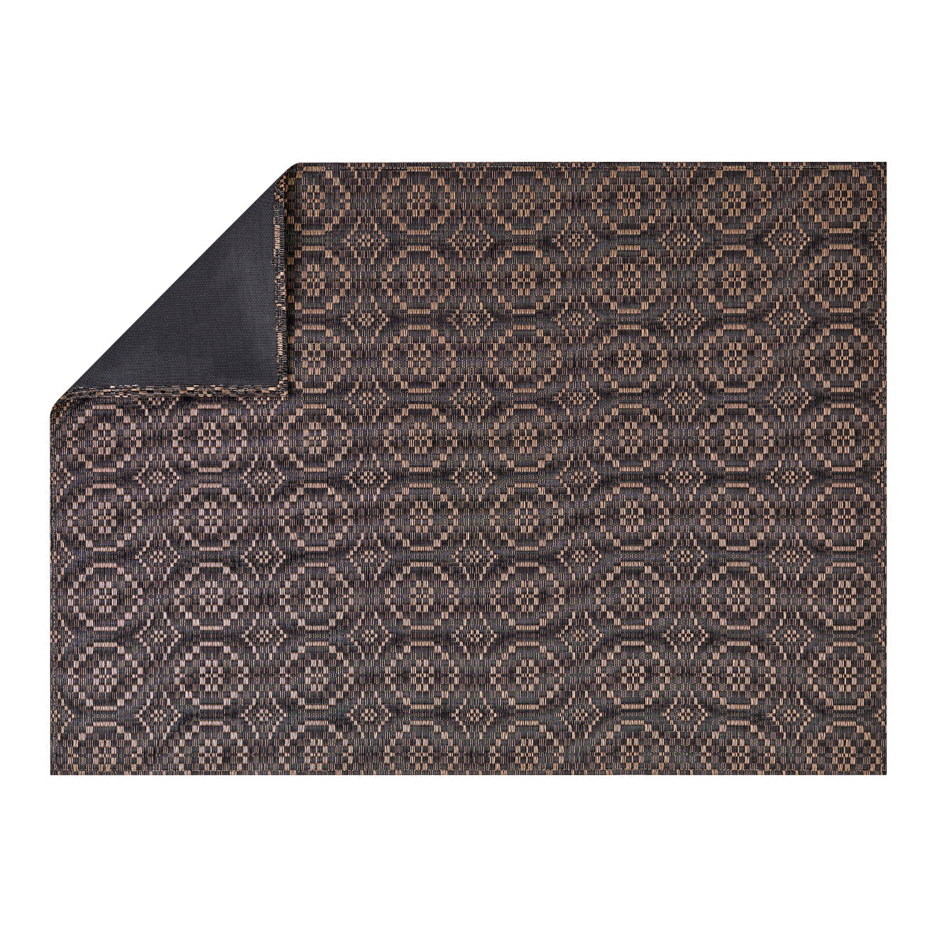Chilewich Woven Floormat - Overshot - Tiger Eye