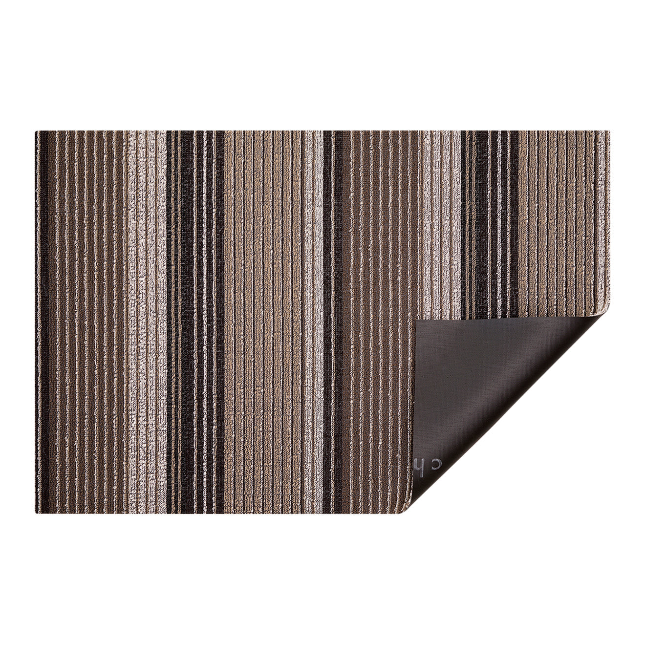 Chilewich Doormat - Pleat Stripe - Oyster