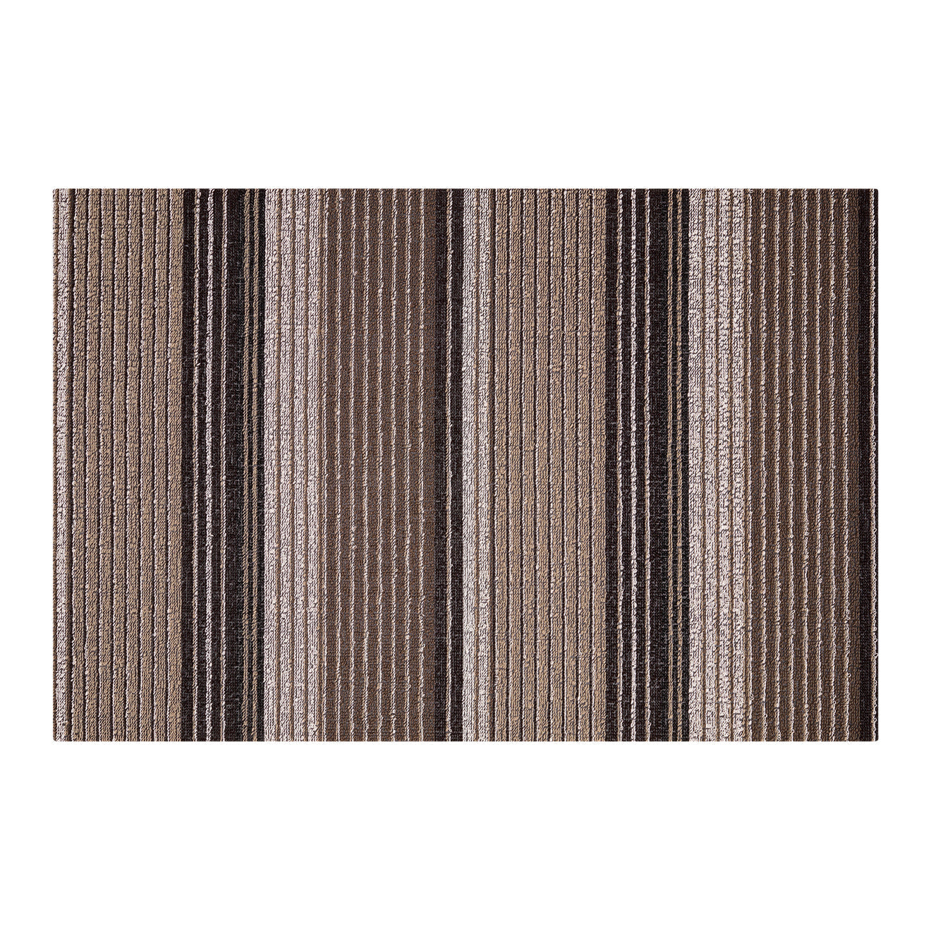Chilewich Doormat - Pleat Stripe - Oyster