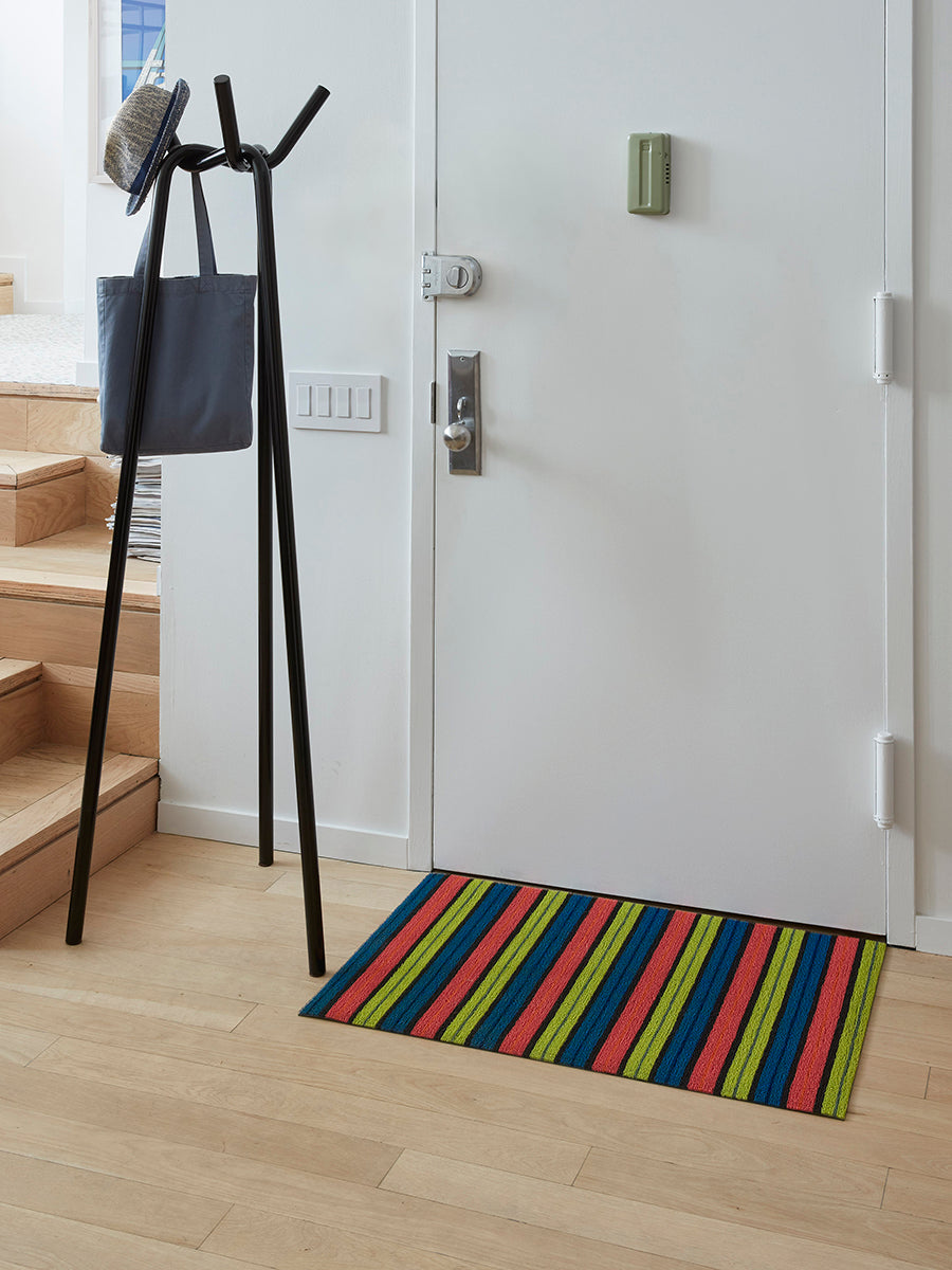 Chilewich Doormat - Ribbon - Limelight