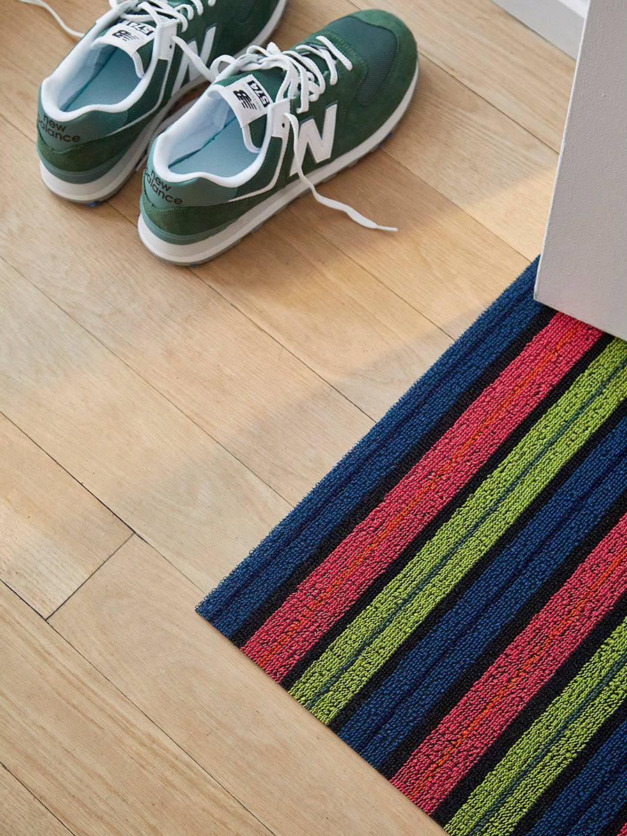 Chilewich Doormat - Ribbon - Limelight