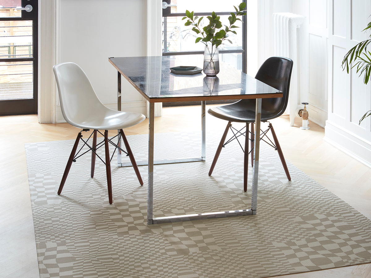 Chilewich Woven Floormat - Warp - Sand