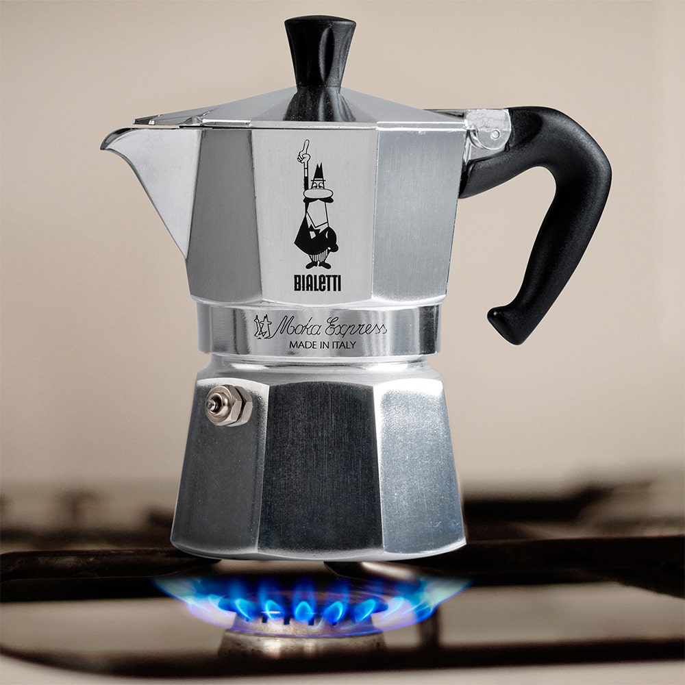 Bialetti - Moka Express Coffee Pot - Silver