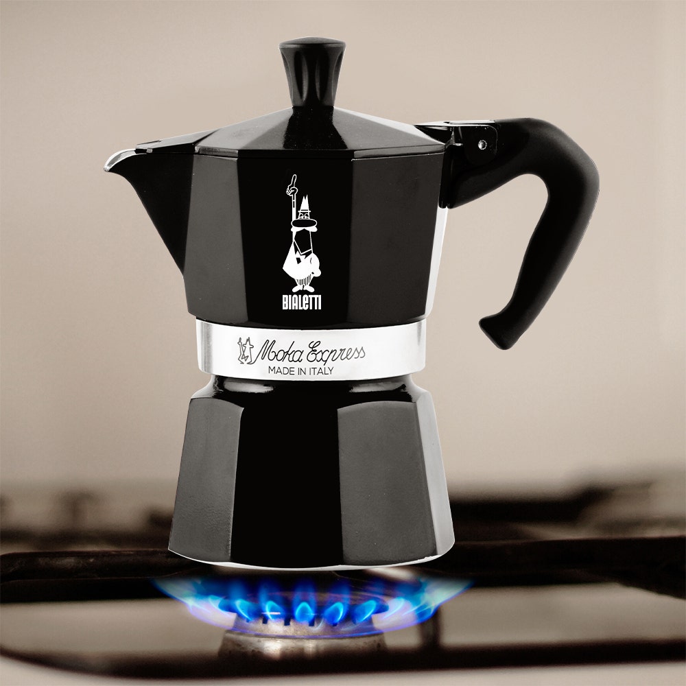 Bialetti - Moka Express Coffee Pot - Black