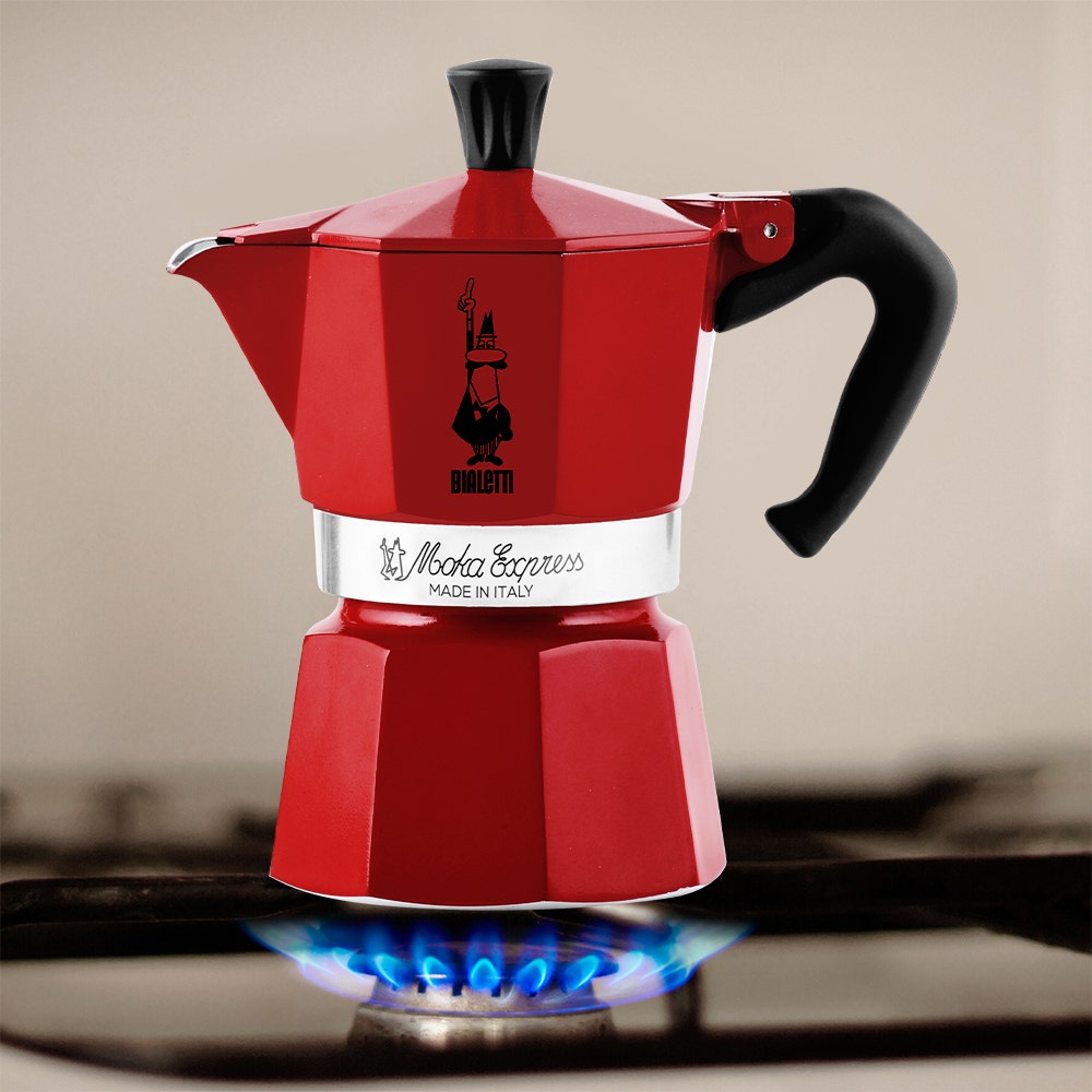 Bialetti - Moka Express Coffee Pot - Red