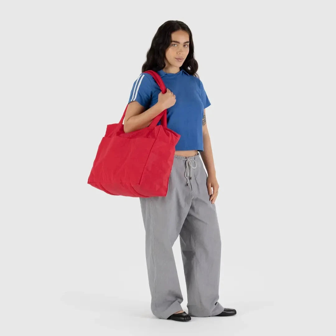 Baggu - Cloud Carry-On - Candy Apple