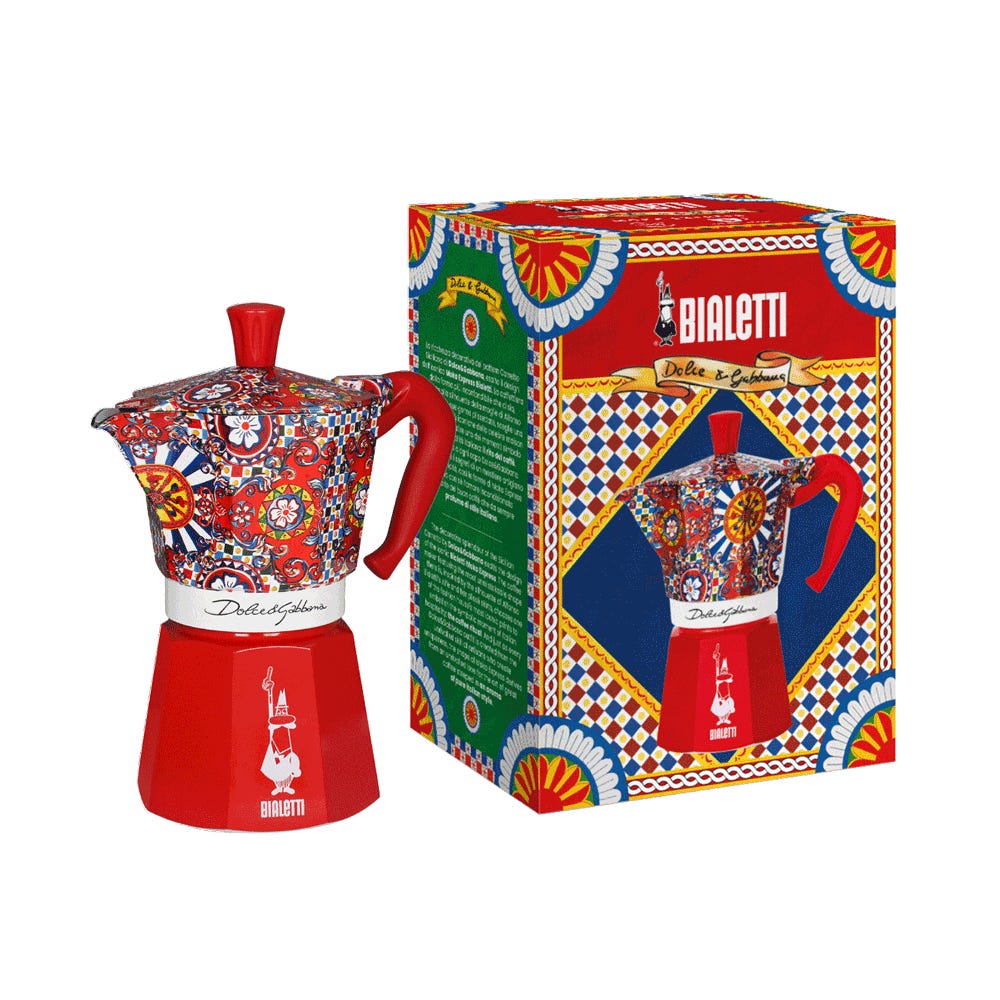 Bialetti x Dolce&Gabbana - Moka Express Coffee Pot