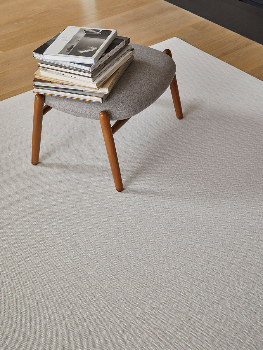 Chilewich Woven Floormat -  Arrow - Porcelain