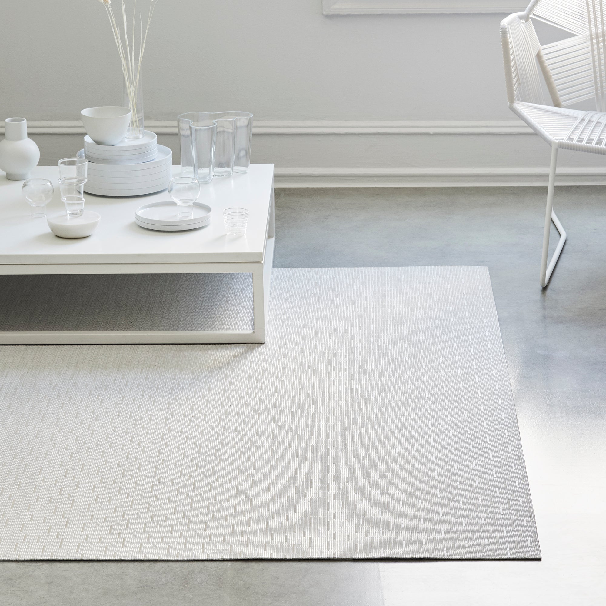 Chilewich Woven Floormat - Bamboo - Coconut