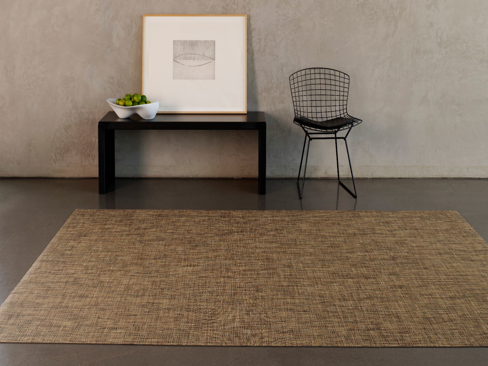 Chilewich Woven Floormat - Basketweave - Bark