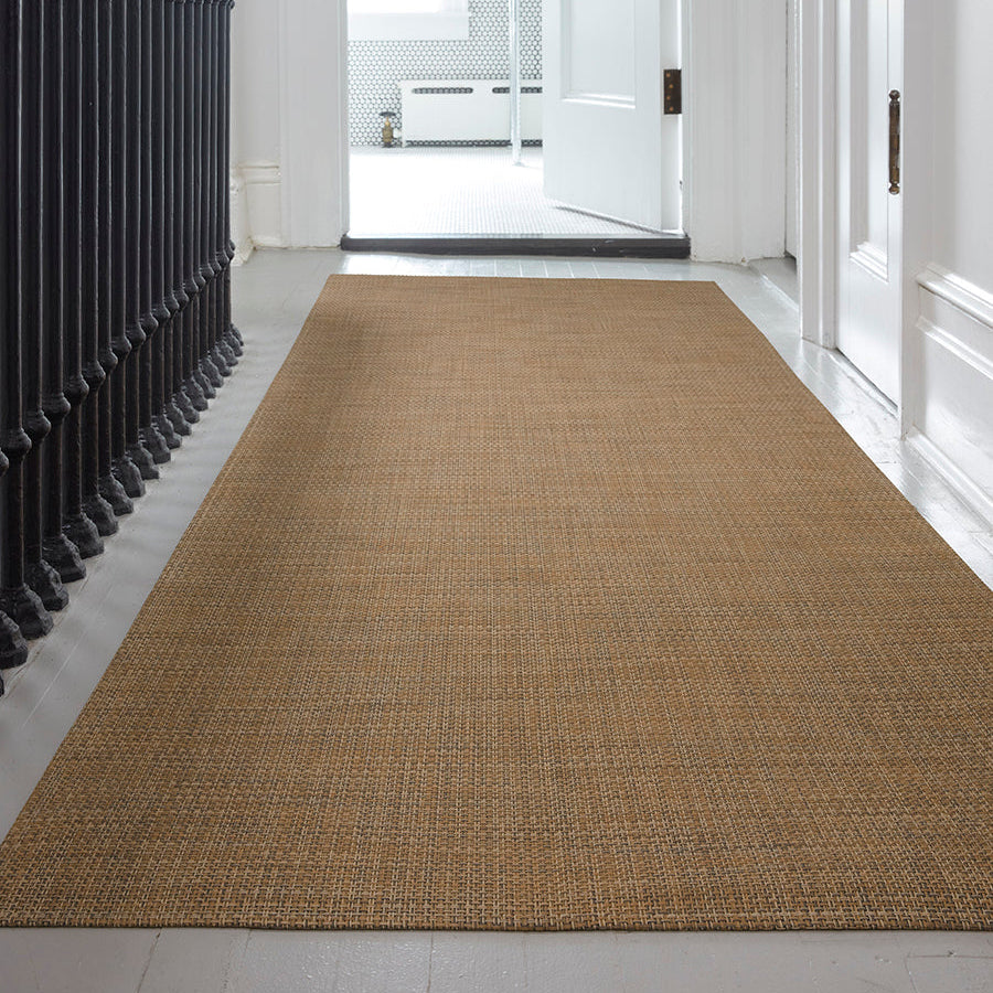 Chilewich Woven Floormat - Basketweave - Teak