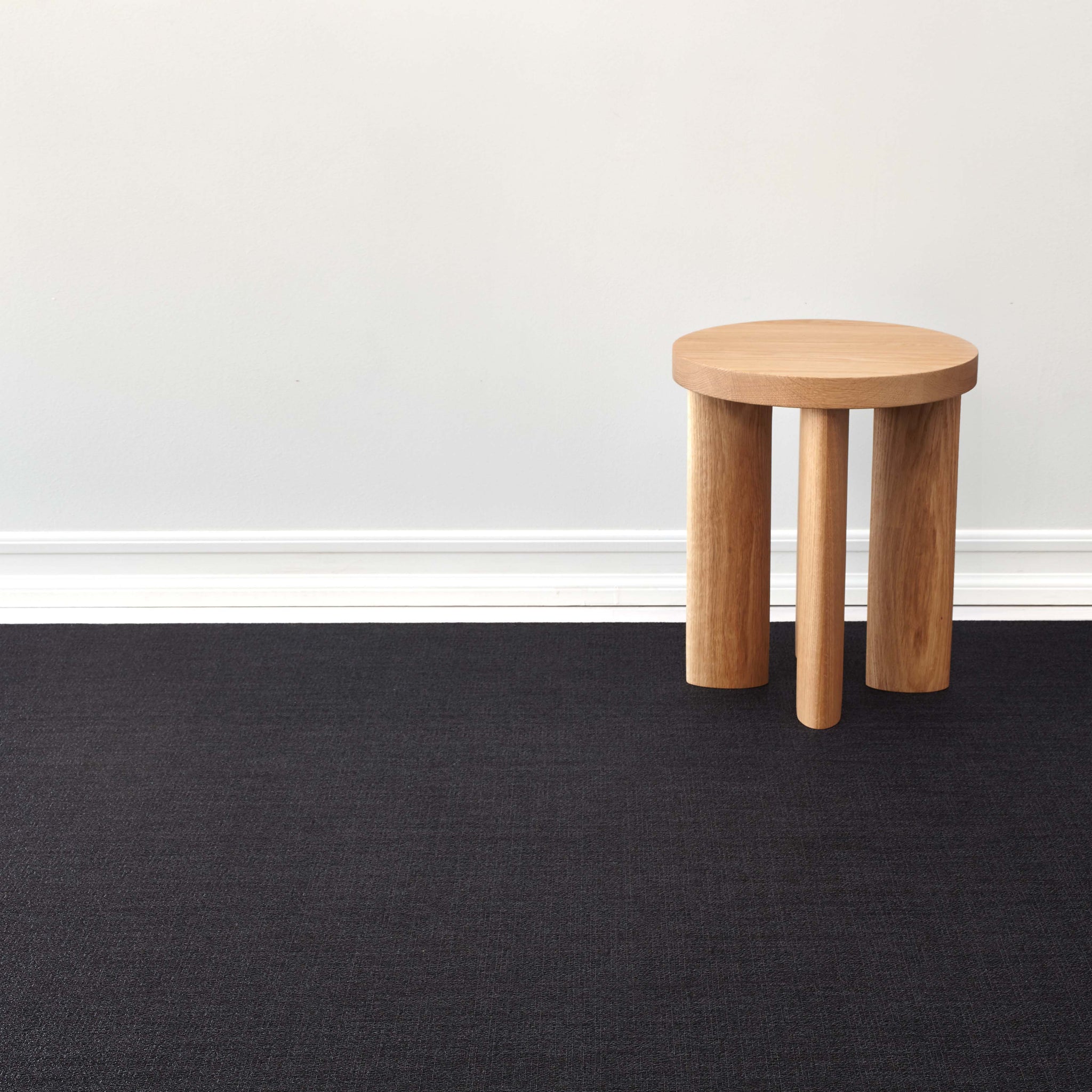 Chilewich Woven Floormat - Bouclé - Noir