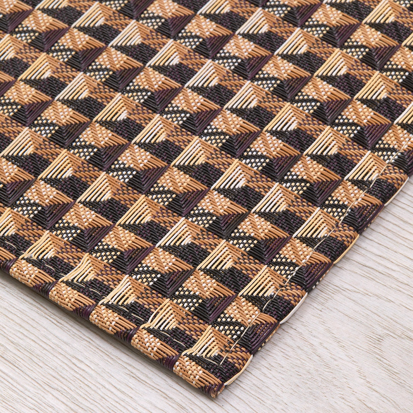 Chilewich Woven Floormat - Crane - Honey