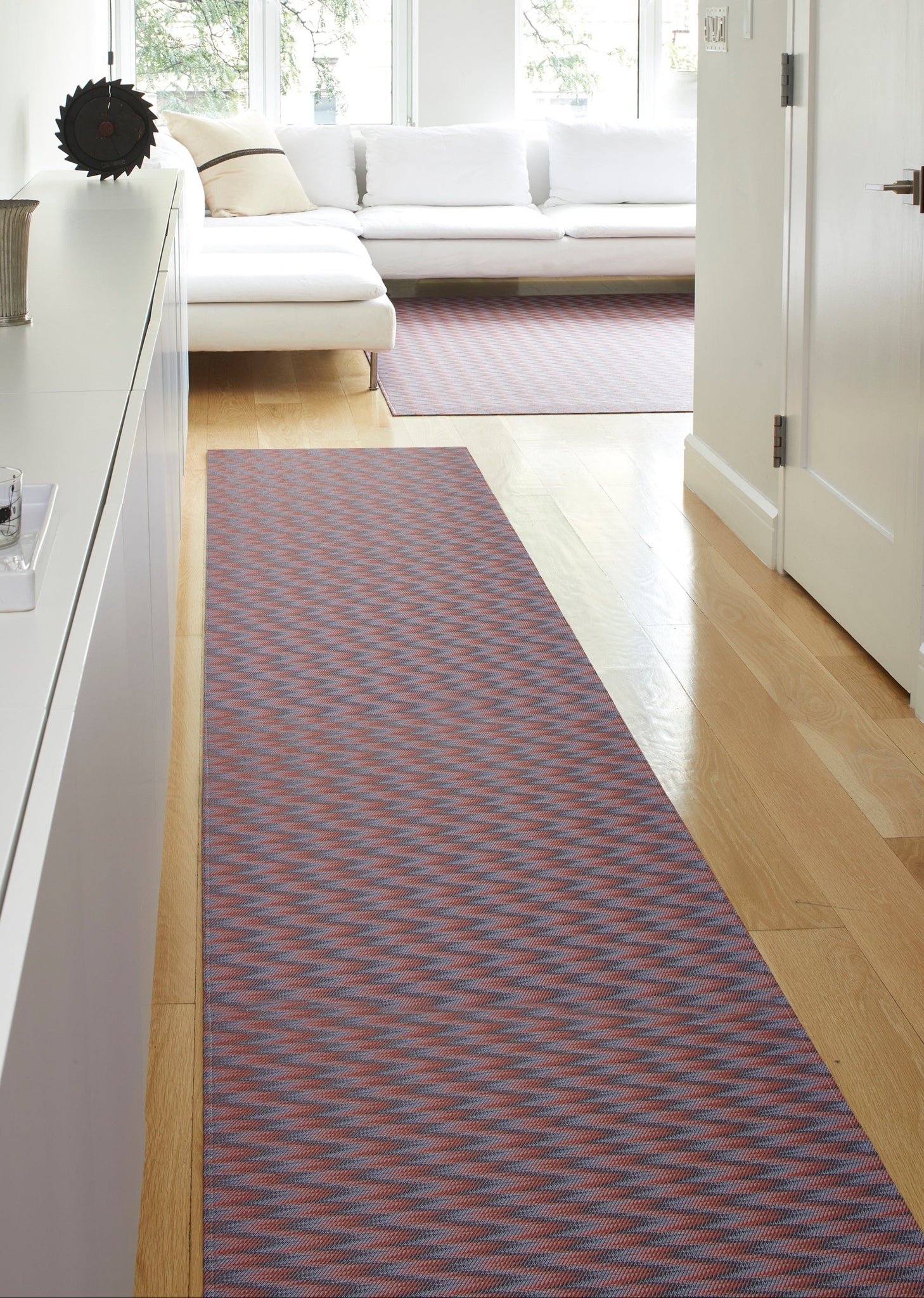 Chilewich Woven Floormat - Flare - Sunrise