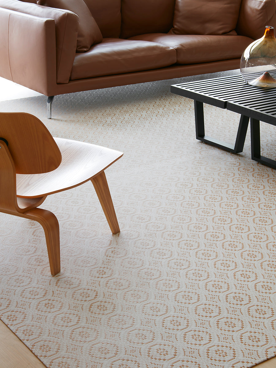 Chilewich Woven Floormat - Overshot - Butterscotch