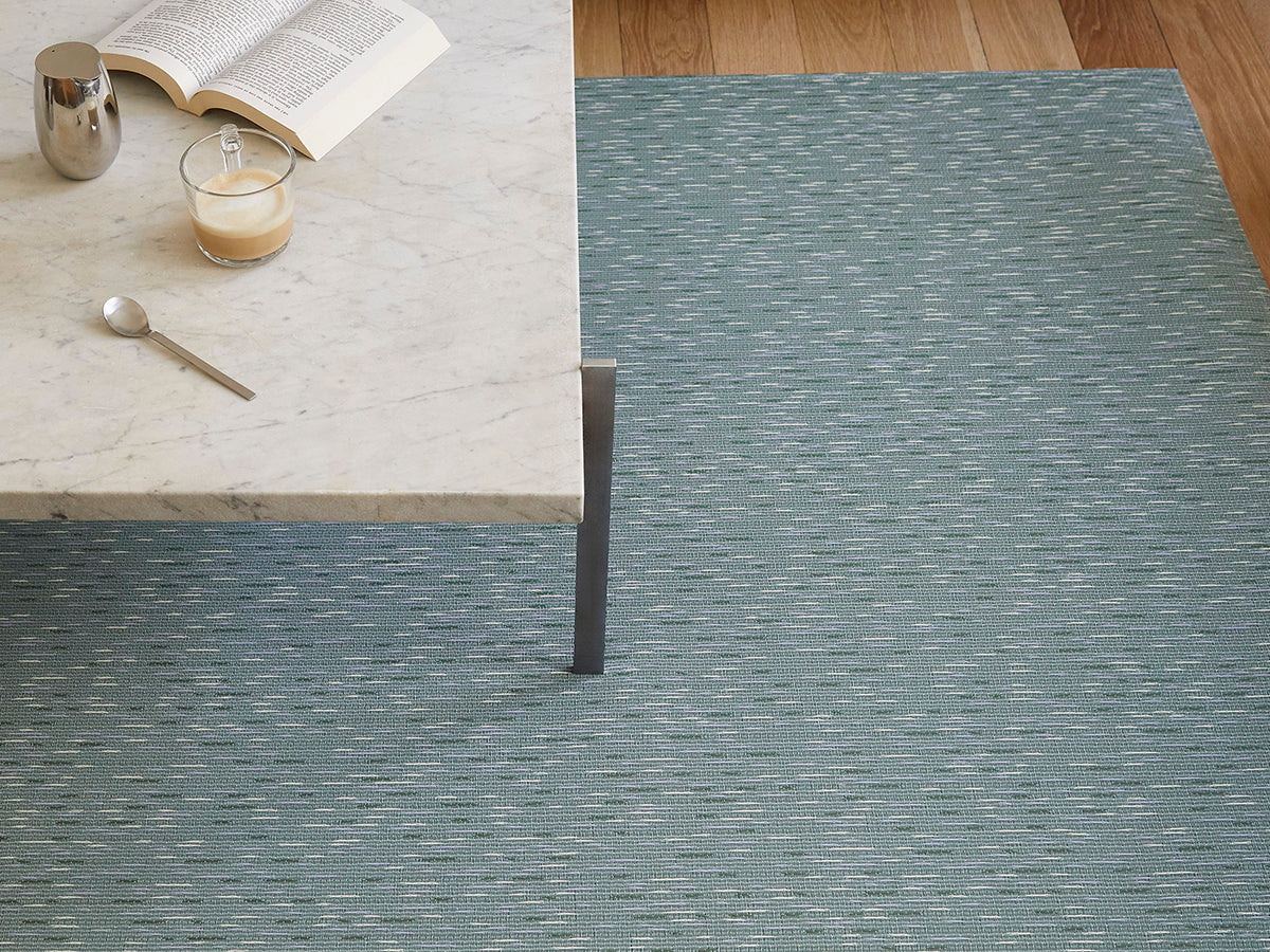 Chilewich Woven Floormat - Pepper - Mint