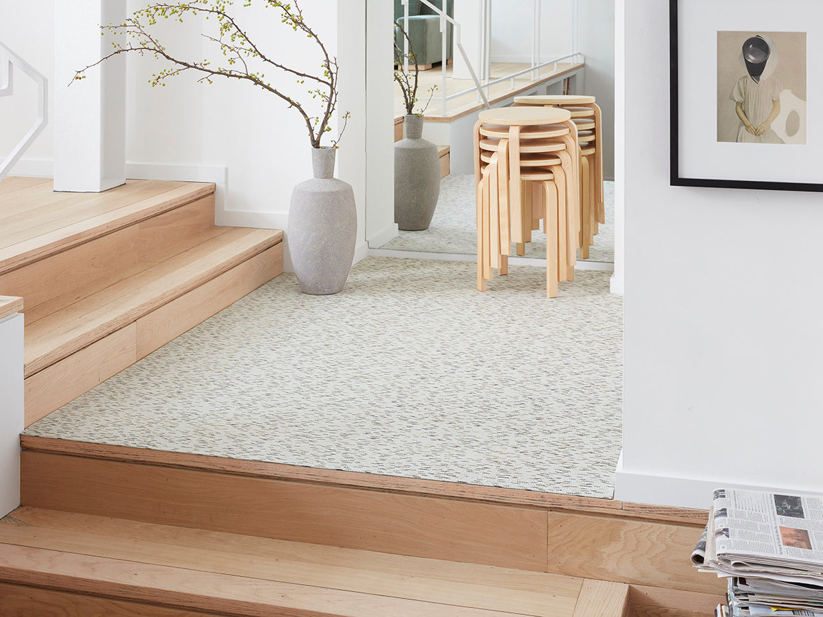 Chilewich Woven Floormat - Pepper - Sesame