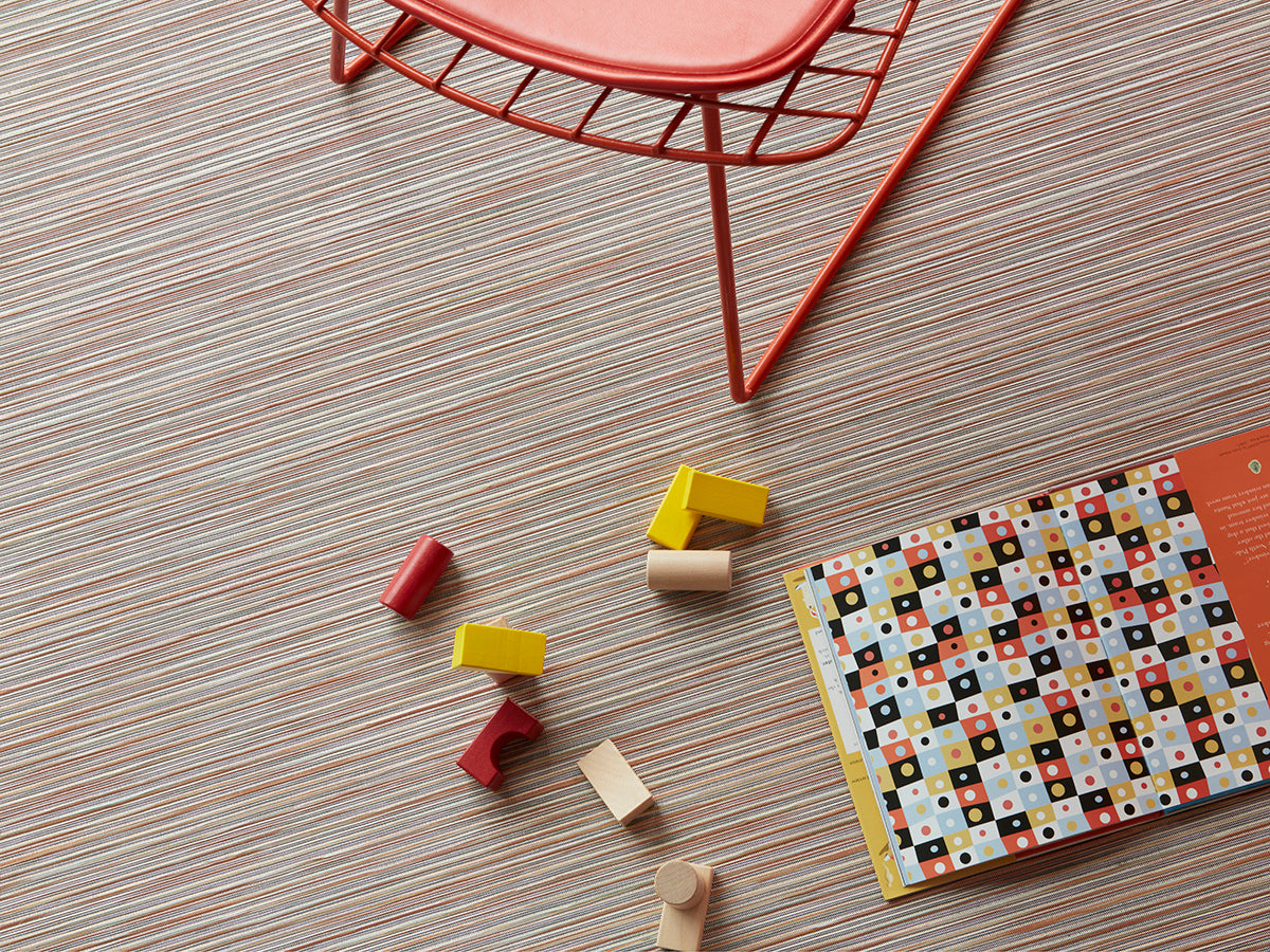 Chilewich Woven Floormat - Rib Weave - Spice