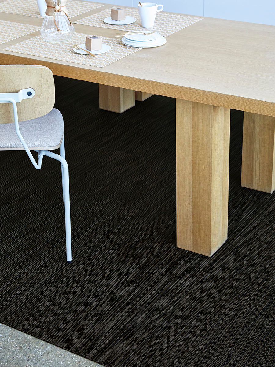 Chilewich Woven Floormat - Rib Weave - Tiger Eye