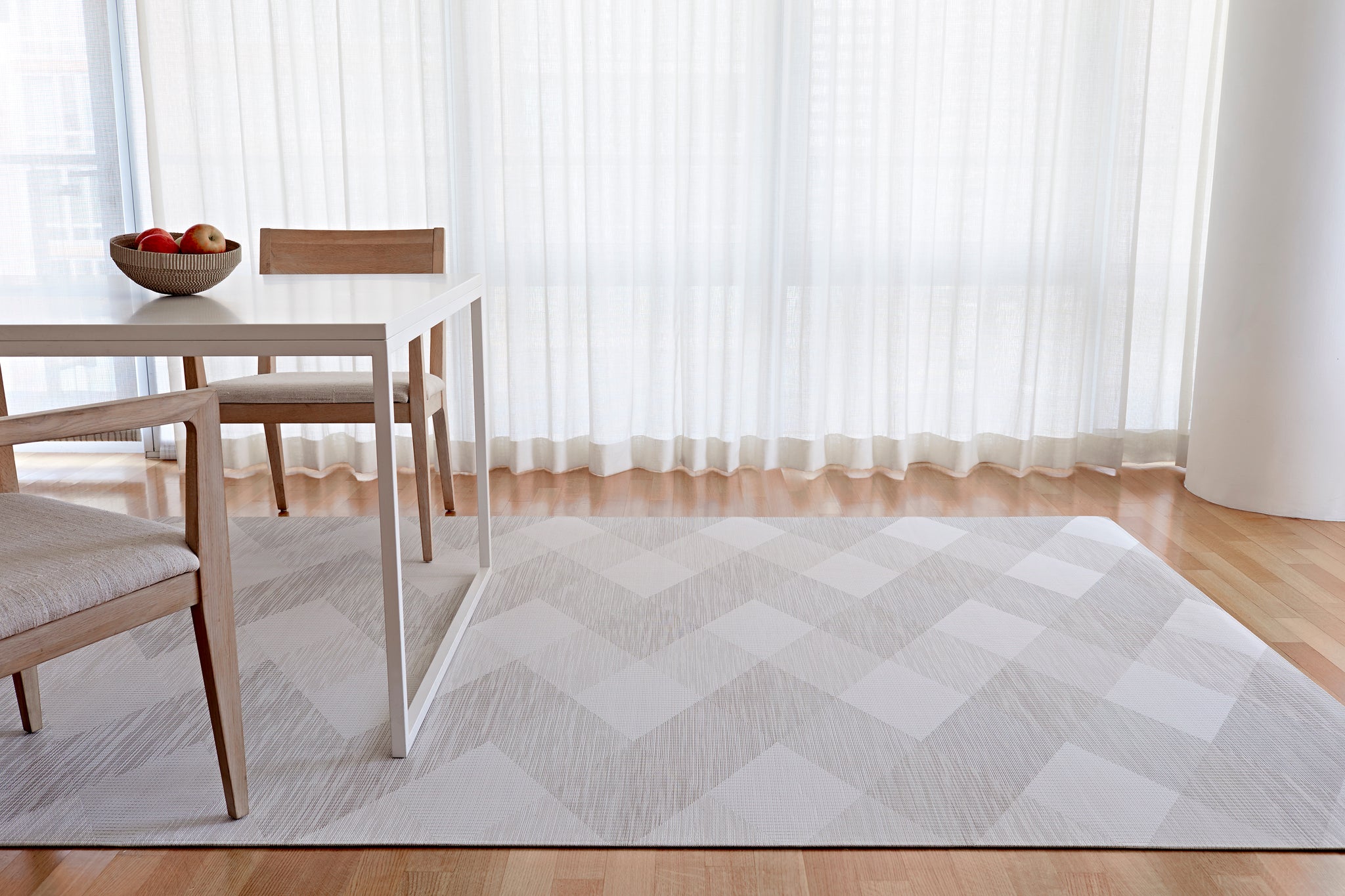 Chilewich Woven Floormat - Signal - Sand