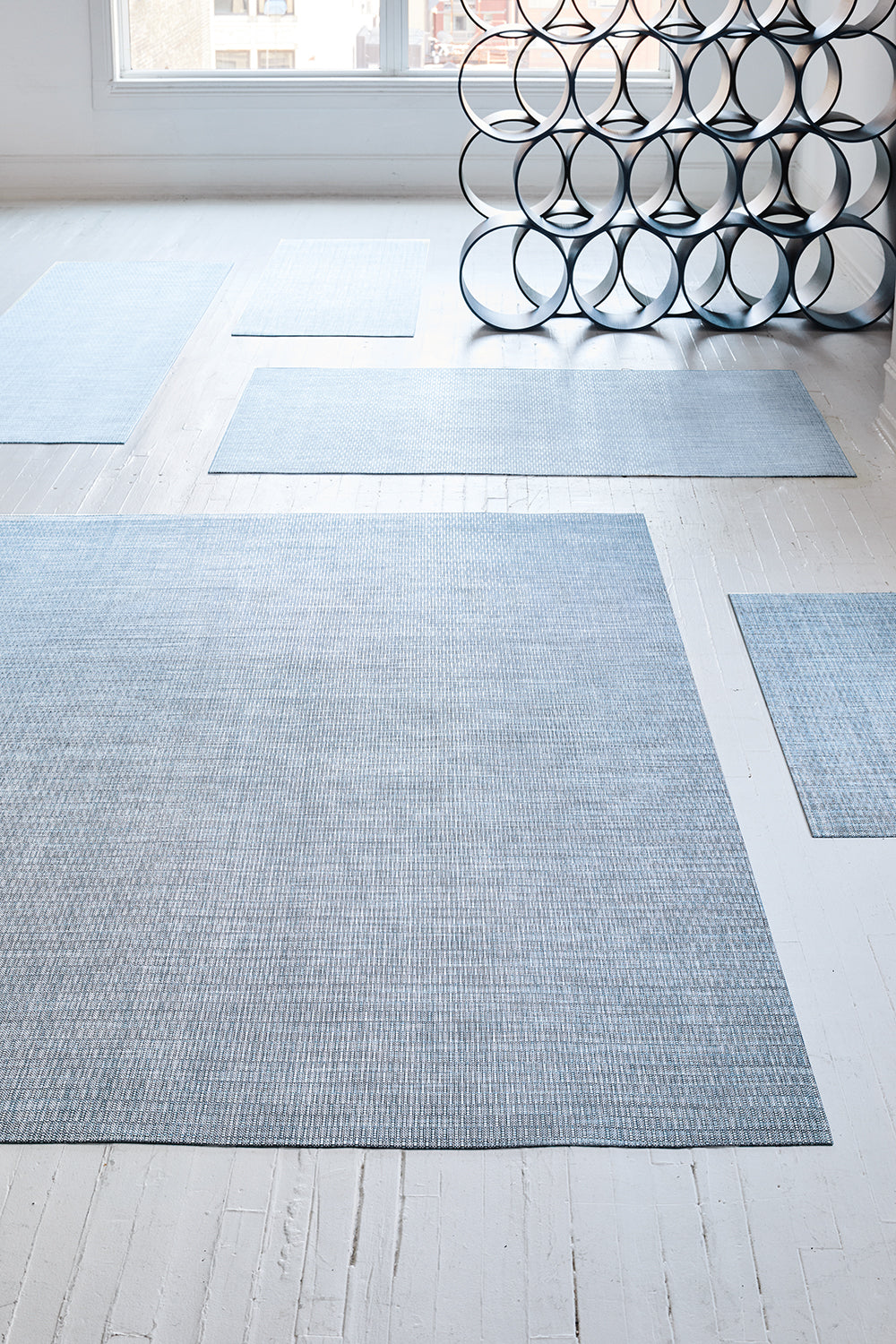 Chilewich Woven Floormat - Thatch - Rain