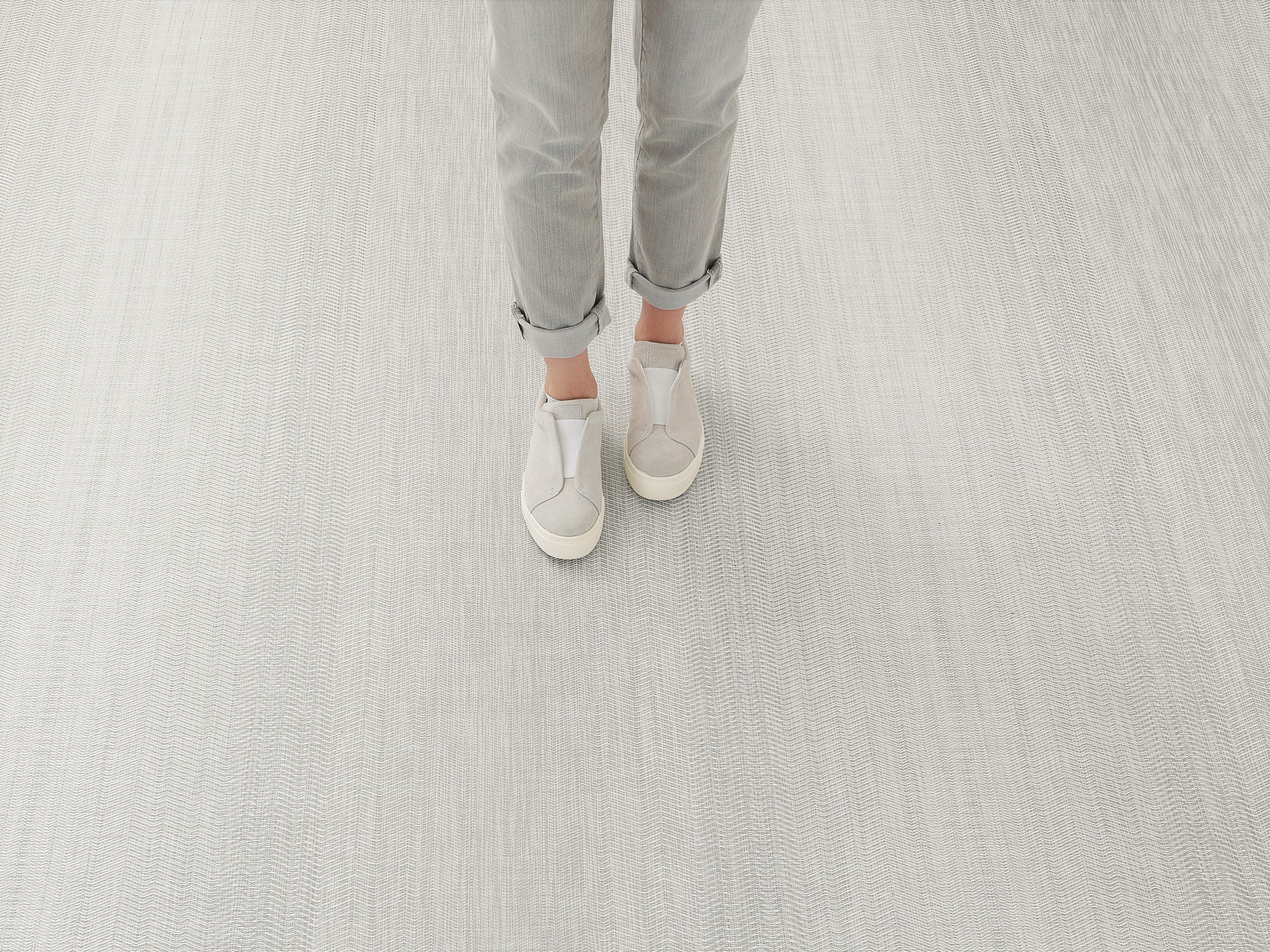Chilewich Woven Floormat - Wave - Grey