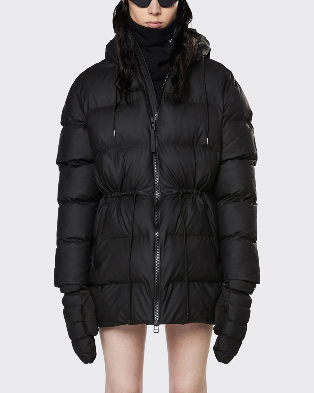 Rains - W Puffer - Black