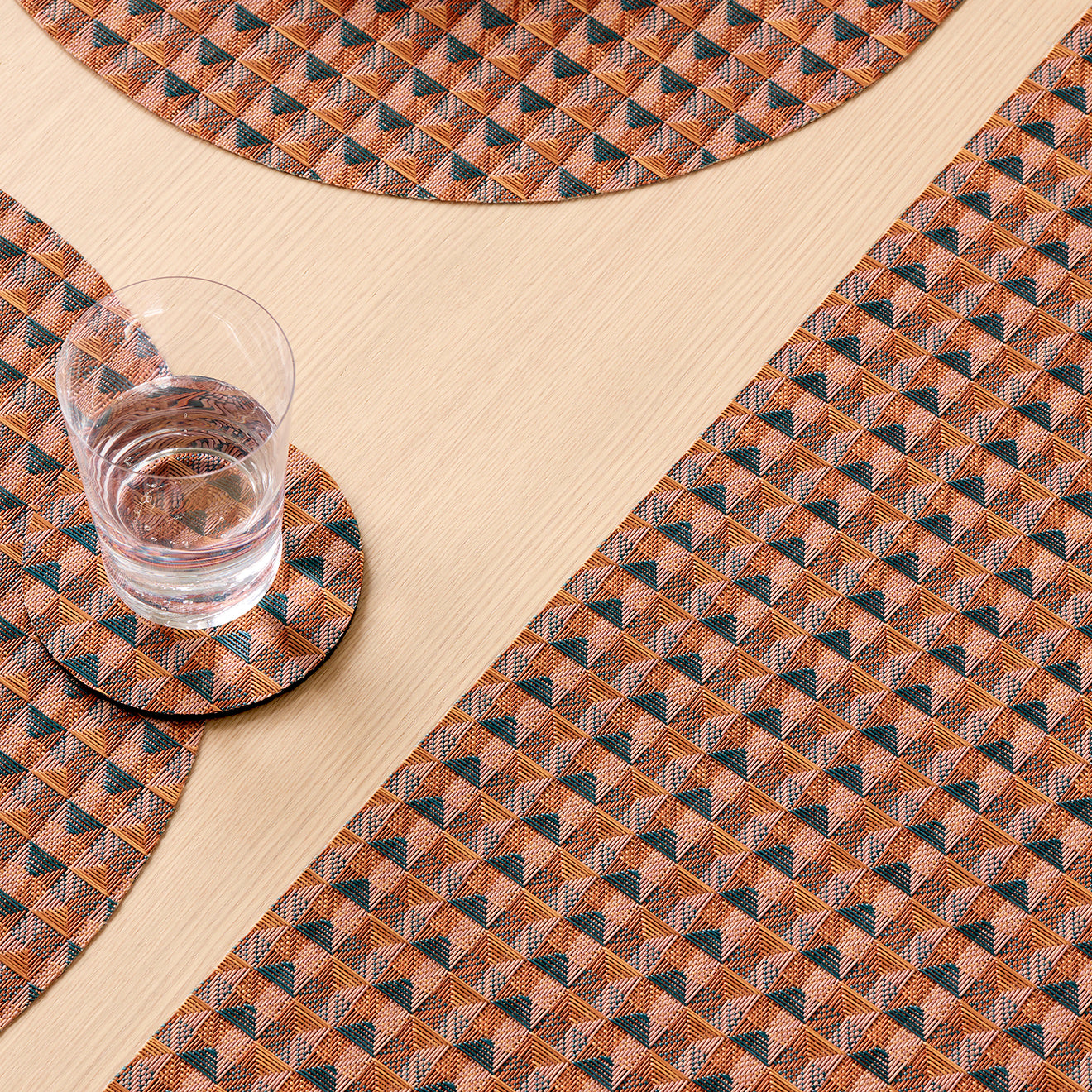 Chilewich Placemat - Crane - Raspberry