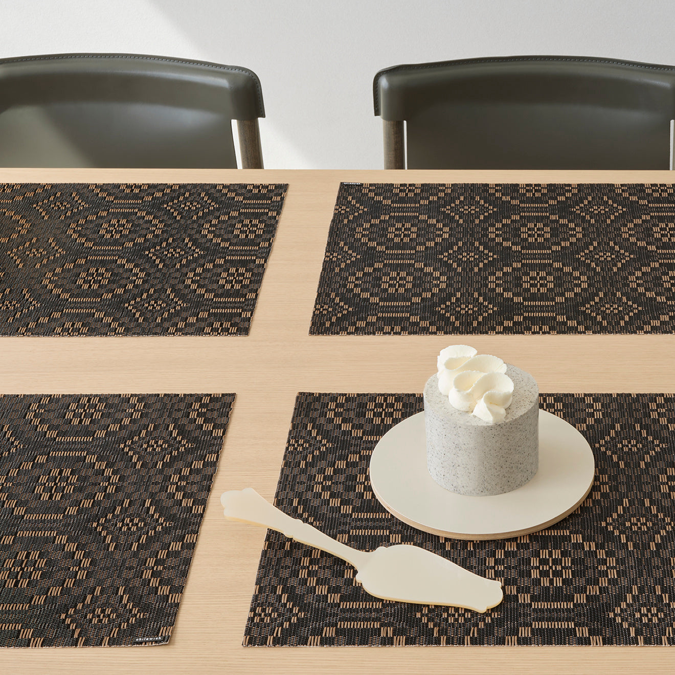 Chilewich Placemat - Overshot - Tiger Eye