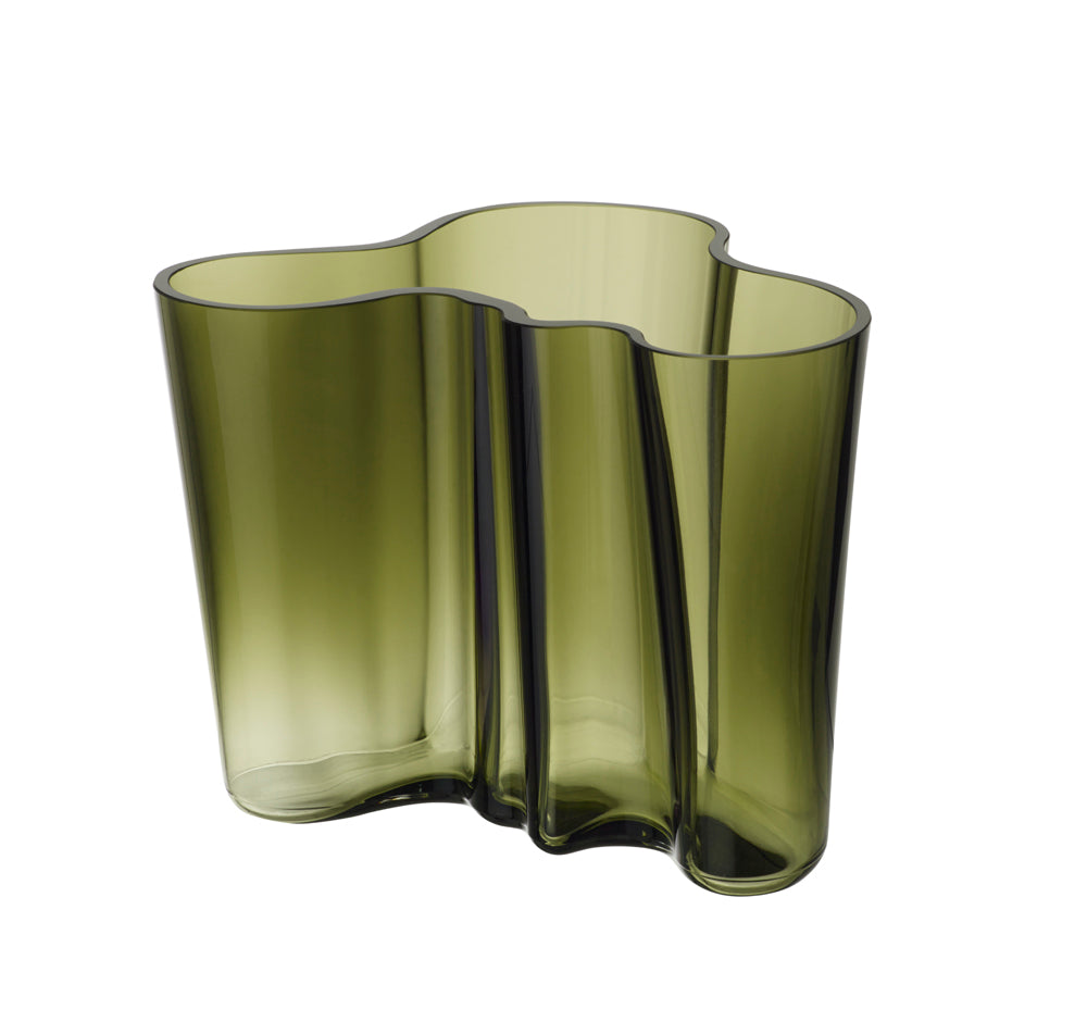 Iittala - Alvar Aalto Vase 16cm Moss Green