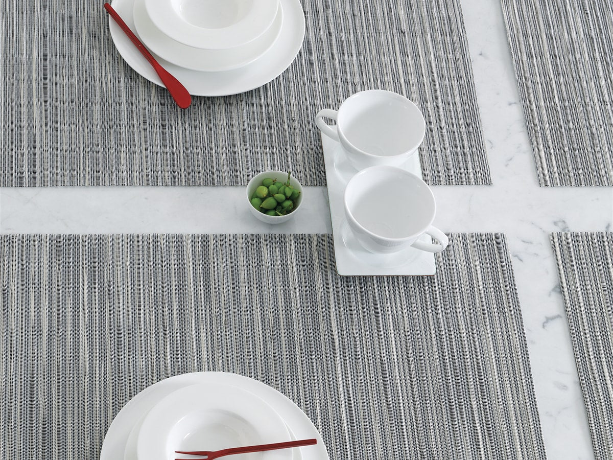 Chilewich Placemat - Rib Weave - Pearl