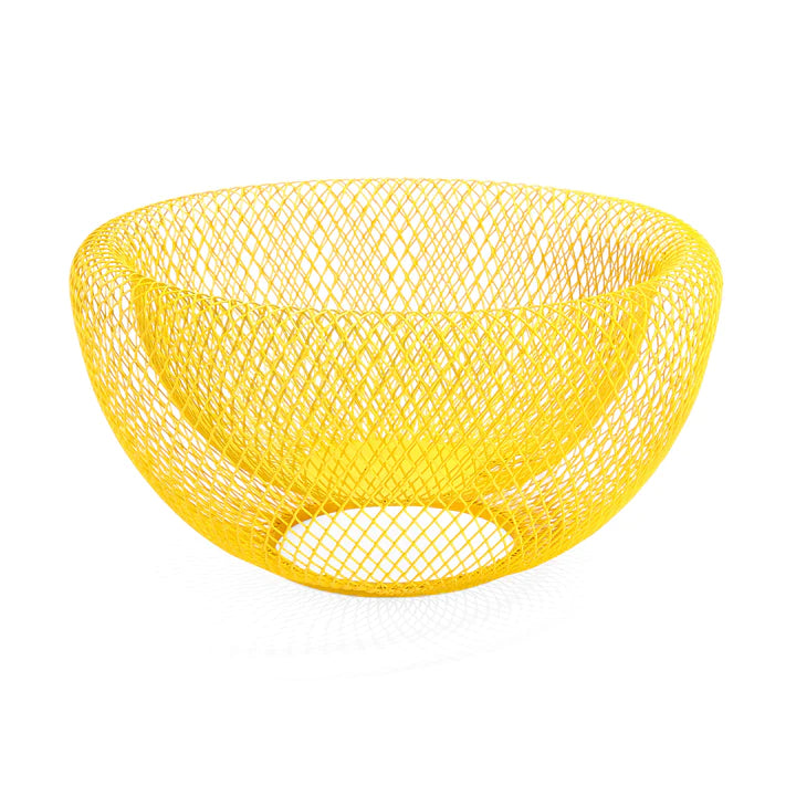 MoMA - Wire Mesh Bowl - Yellow