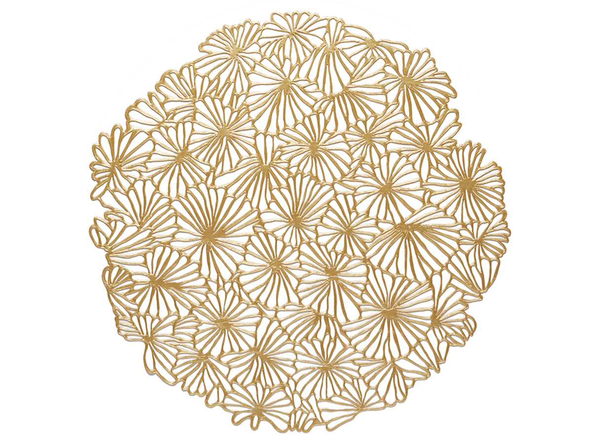 Chilewich Placemat - Daisy -  Gilded