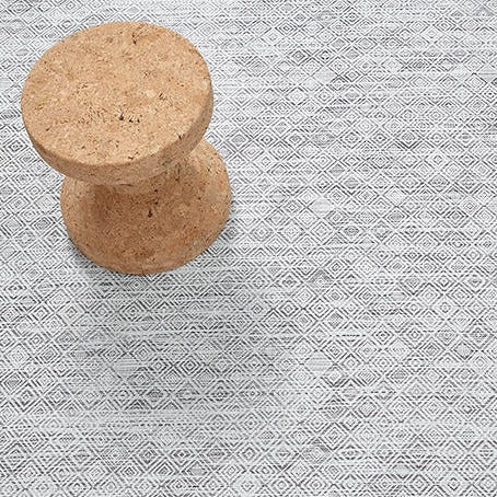 Chilewich Woven Floormat - Mosaic - White Black