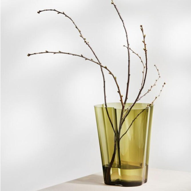Iittala - Alvar Aalto Vase 22cm Moss Green