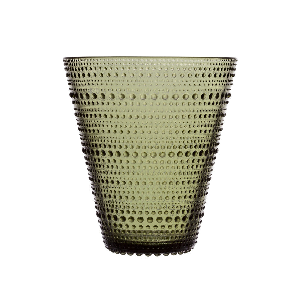 Iittala - Kastehelmi Vase 15cm Moss Green