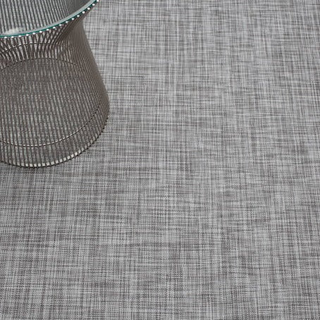 Chilewich Woven Floormat - Mini Basketweave - Gravel