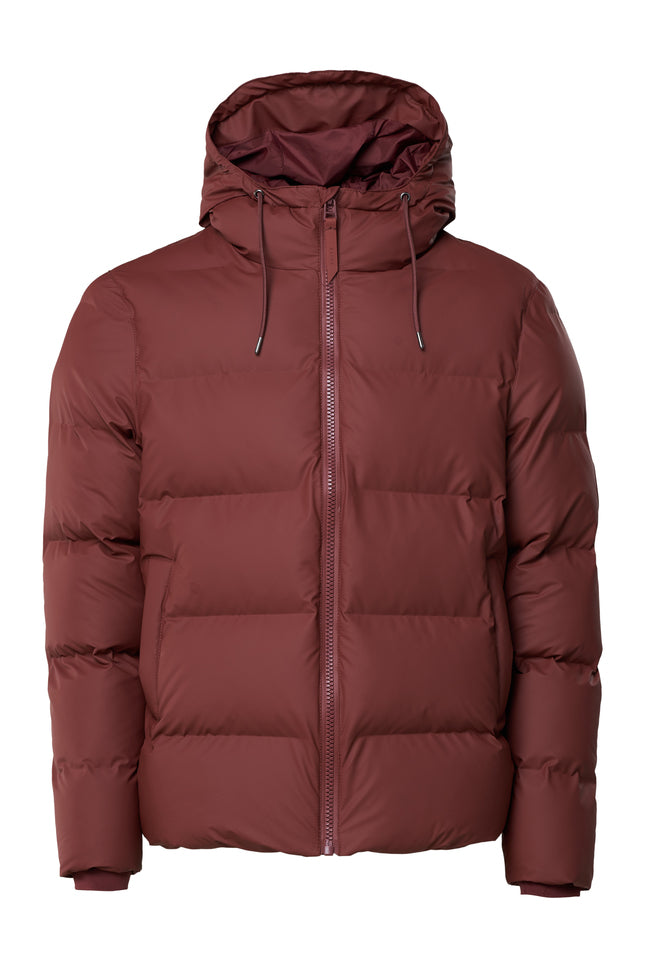 Maroon puffer jacket online