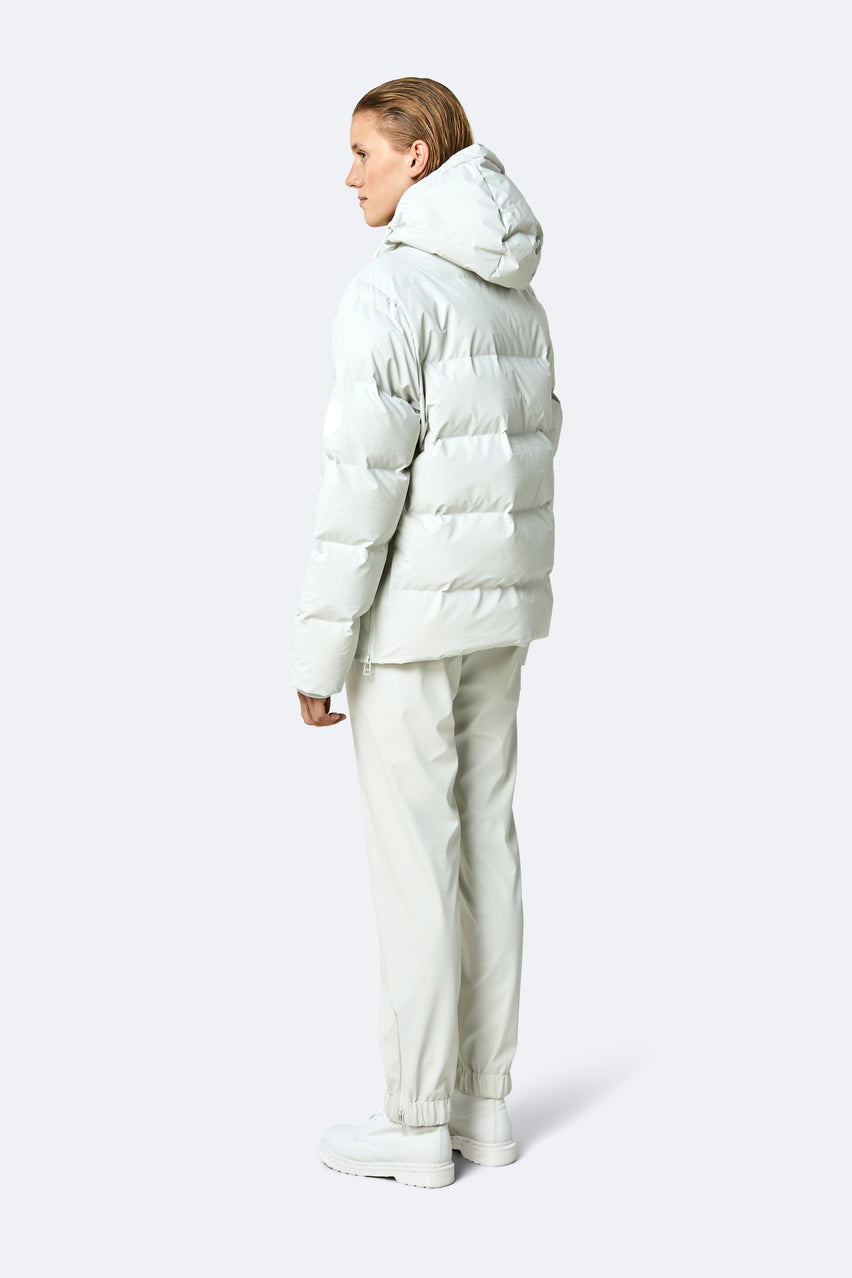 Rains - Anorak Puffer Jacket - Off White