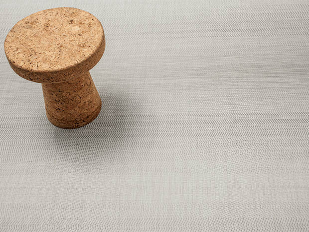 Chilewich Woven Floormat - Wave - Grey