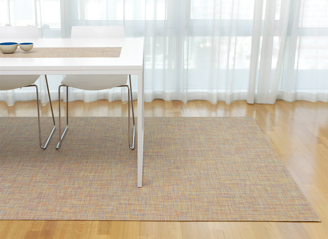 Chilewich Woven Floormat - Mini Basketweave - Confetti